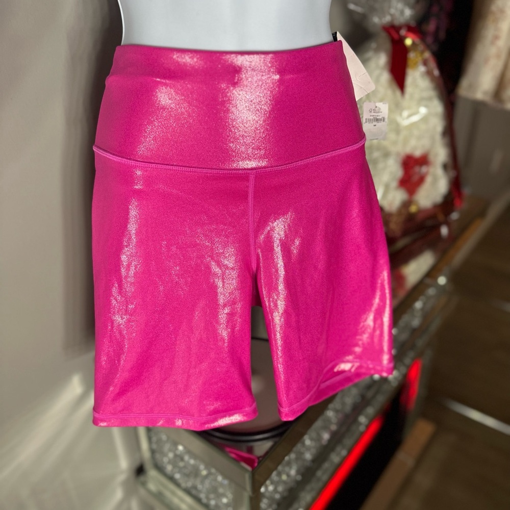 Pink and grey shorts